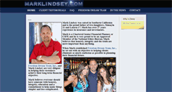 Desktop Screenshot of marklindsey.com